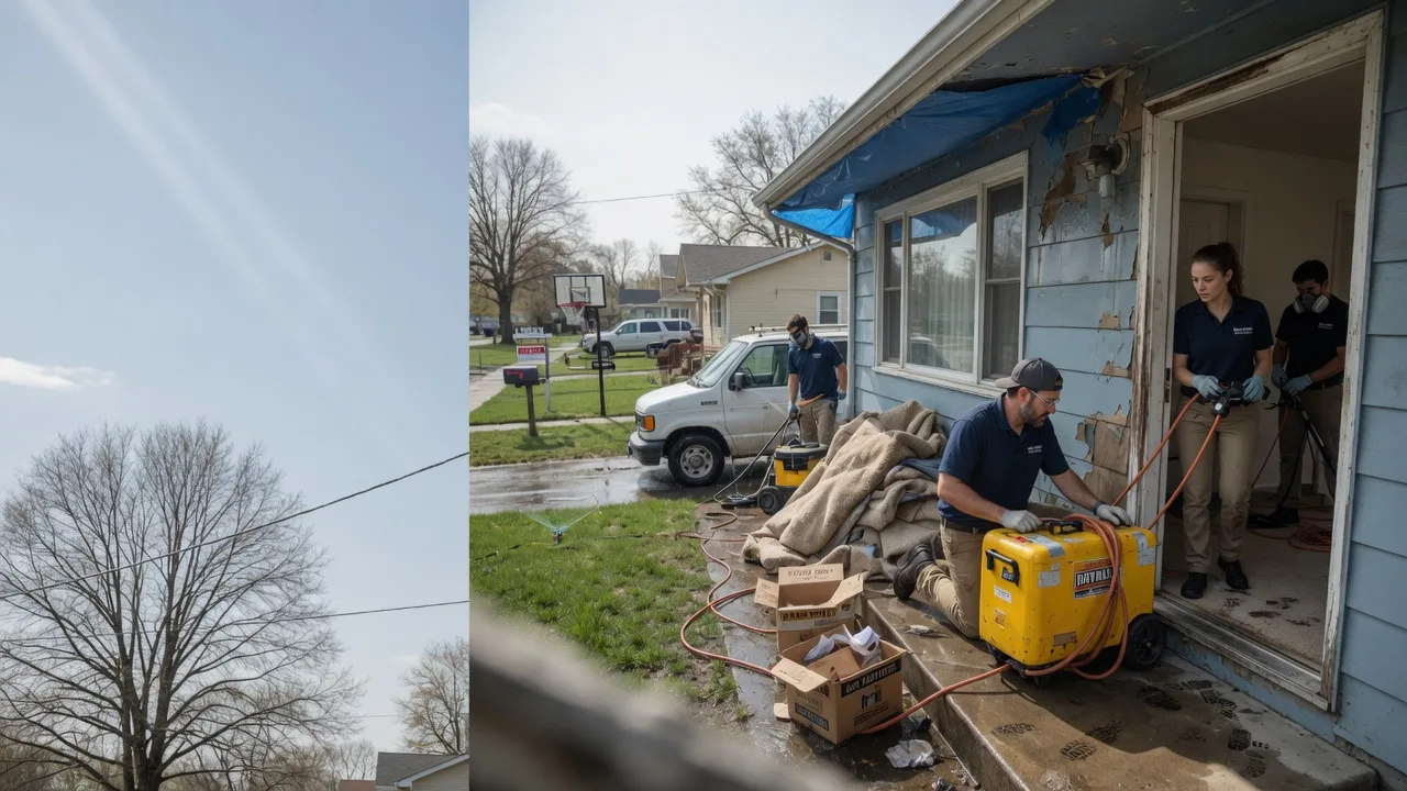 Basement Flood Cleanup in Wana, WV near me